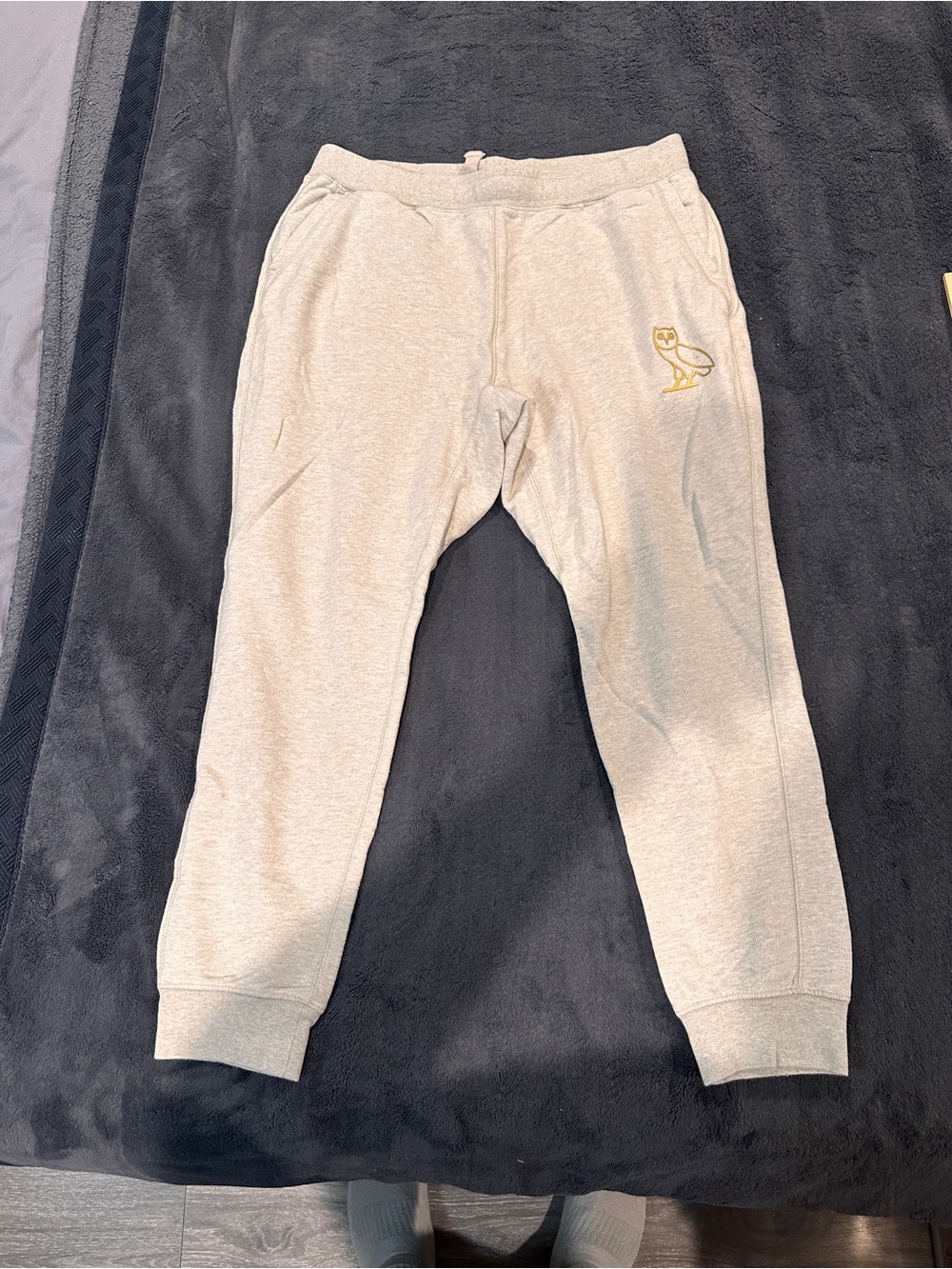 Octobers Very Own Men's Beige Sweatpants Size XL Pre-Owned